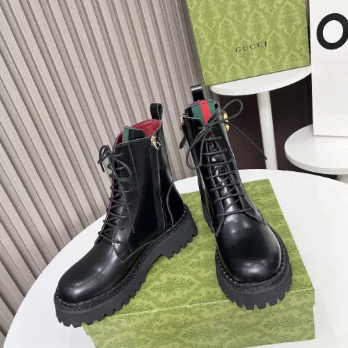 Cheap Gucci Boots For Women #1362895 Replica Wholesale [$108.00 USD] [ITEM#1362895] on Replica Gucci Boots