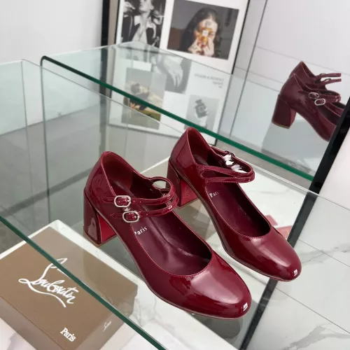 Cheap Christian Louboutin High-heeled shoes For Women #1362899 Replica Wholesale [$108.00 USD] [ITEM#1362899] on Replica Christian Louboutin High-heeled shoes