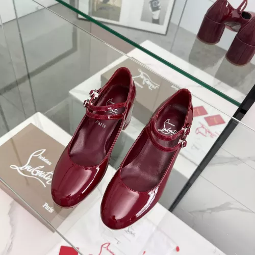 Cheap Christian Louboutin High-heeled shoes For Women #1362899 Replica Wholesale [$108.00 USD] [ITEM#1362899] on Replica Christian Louboutin High-heeled shoes