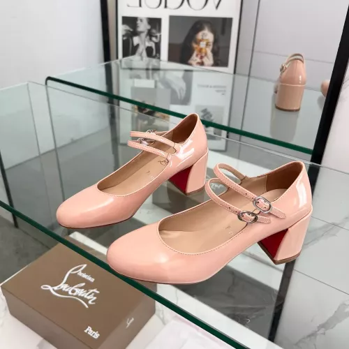 Cheap Christian Louboutin High-heeled shoes For Women #1362900 Replica Wholesale [$108.00 USD] [ITEM#1362900] on Replica Christian Louboutin High-heeled shoes