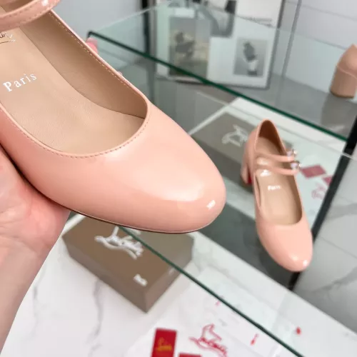 Cheap Christian Louboutin High-heeled shoes For Women #1362900 Replica Wholesale [$108.00 USD] [ITEM#1362900] on Replica Christian Louboutin High-heeled shoes
