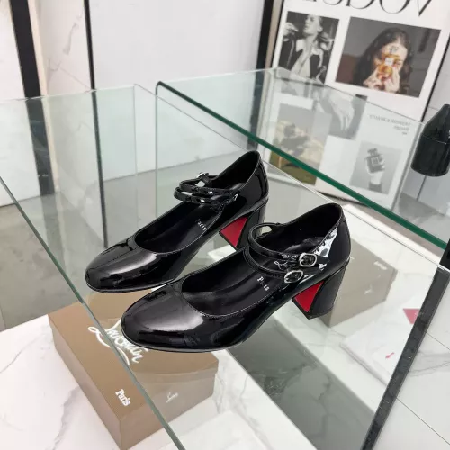 Cheap Christian Louboutin High-heeled shoes For Women #1362901 Replica Wholesale [$108.00 USD] [ITEM#1362901] on Replica Christian Louboutin High-heeled shoes