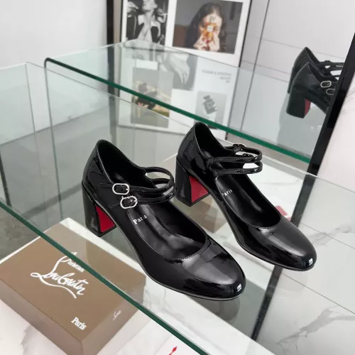 Cheap Christian Louboutin High-heeled shoes For Women #1362901 Replica Wholesale [$108.00 USD] [ITEM#1362901] on Replica Christian Louboutin High-heeled shoes
