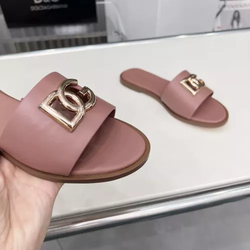 Cheap Dolce &amp; Gabbana D&amp;G Slippers For Women #1362910 Replica Wholesale [$85.00 USD] [ITEM#1362910] on Replica Dolce &amp; Gabbana D&amp;G Slippers