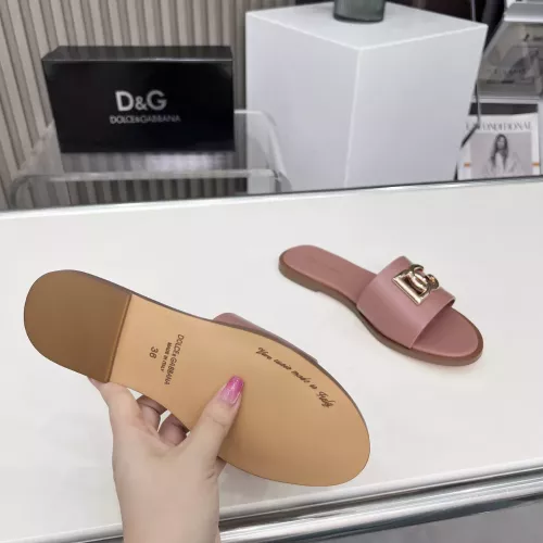 Cheap Dolce &amp; Gabbana D&amp;G Slippers For Women #1362910 Replica Wholesale [$85.00 USD] [ITEM#1362910] on Replica Dolce &amp; Gabbana D&amp;G Slippers
