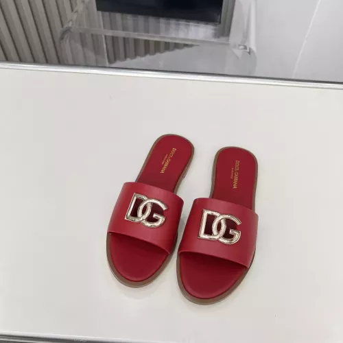 Cheap Dolce &amp; Gabbana D&amp;G Slippers For Women #1362911 Replica Wholesale [$85.00 USD] [ITEM#1362911] on Replica Dolce &amp; Gabbana D&amp;G Slippers