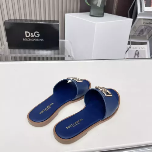 Cheap Dolce &amp; Gabbana D&amp;G Slippers For Women #1362913 Replica Wholesale [$85.00 USD] [ITEM#1362913] on Replica Dolce &amp; Gabbana D&amp;G Slippers
