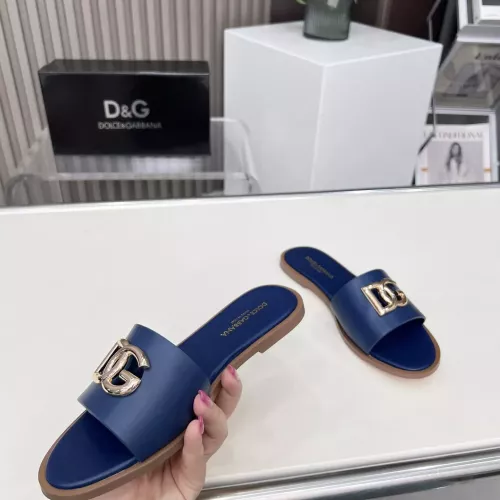 Cheap Dolce &amp; Gabbana D&amp;G Slippers For Women #1362913 Replica Wholesale [$85.00 USD] [ITEM#1362913] on Replica Dolce &amp; Gabbana D&amp;G Slippers