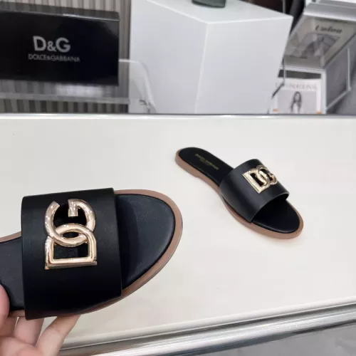 Cheap Dolce &amp; Gabbana D&amp;G Slippers For Women #1362914 Replica Wholesale [$85.00 USD] [ITEM#1362914] on Replica Dolce &amp; Gabbana D&amp;G Slippers