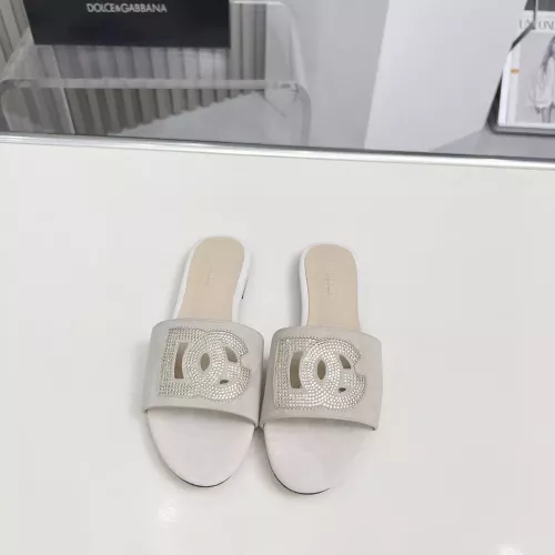 Cheap Dolce &amp; Gabbana D&amp;G Slippers For Women #1362915 Replica Wholesale [$88.00 USD] [ITEM#1362915] on Replica Dolce &amp; Gabbana D&amp;G Slippers