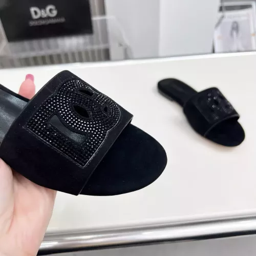 Cheap Dolce &amp; Gabbana D&amp;G Slippers For Women #1362919 Replica Wholesale [$88.00 USD] [ITEM#1362919] on Replica Dolce &amp; Gabbana D&amp;G Slippers