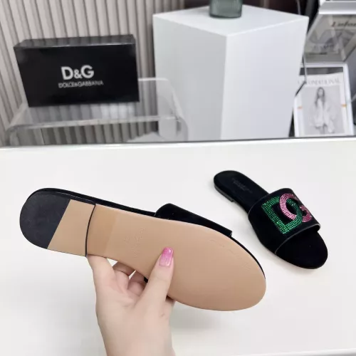 Cheap Dolce &amp; Gabbana D&amp;G Slippers For Women #1362920 Replica Wholesale [$88.00 USD] [ITEM#1362920] on Replica Dolce &amp; Gabbana D&amp;G Slippers
