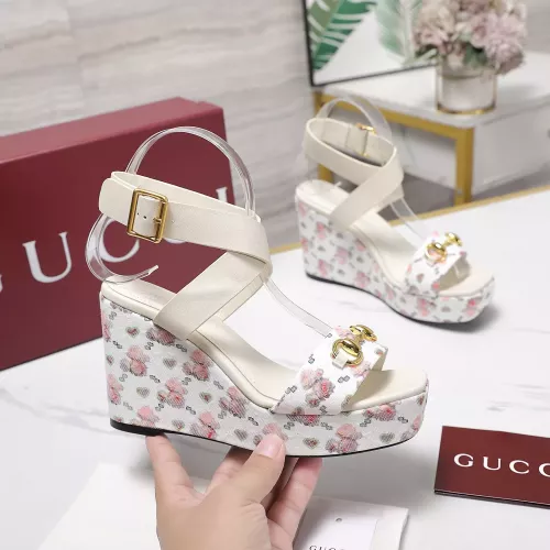 Cheap Gucci Sandal For Women #1362927 Replica Wholesale [$118.00 USD] [ITEM#1362927] on Replica Gucci Sandal