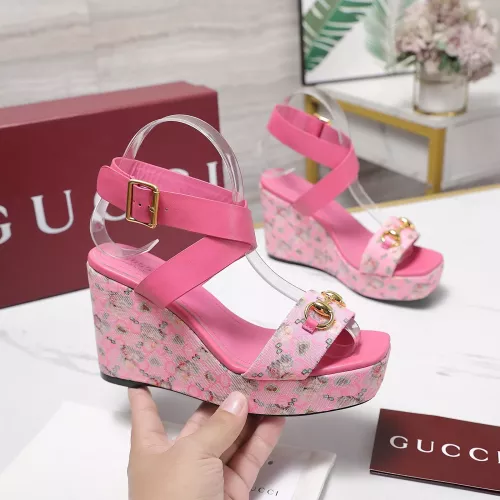 Cheap Gucci Sandal For Women #1362928 Replica Wholesale [$118.00 USD] [ITEM#1362928] on Replica Gucci Sandal