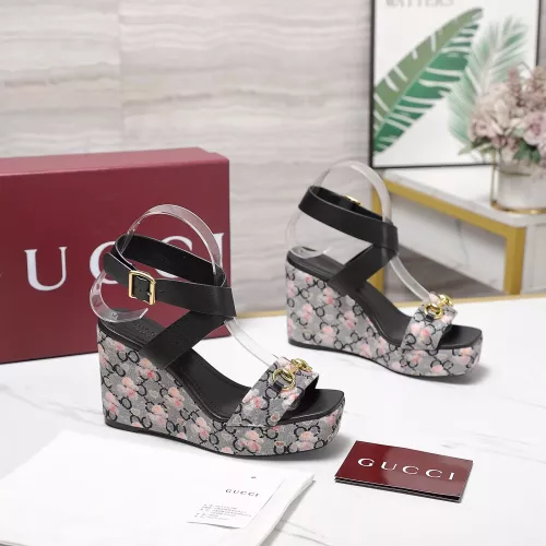Cheap Gucci Sandal For Women #1362929 Replica Wholesale [$118.00 USD] [ITEM#1362929] on Replica Gucci Sandal