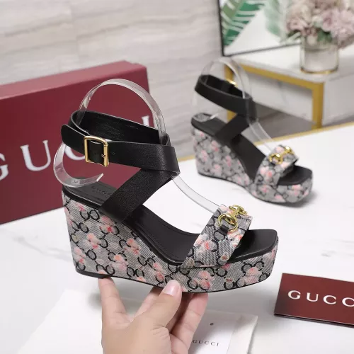Cheap Gucci Sandal For Women #1362929 Replica Wholesale [$118.00 USD] [ITEM#1362929] on Replica Gucci Sandal