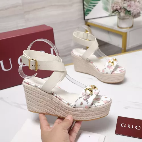 Cheap Gucci Sandal For Women #1362930 Replica Wholesale [$118.00 USD] [ITEM#1362930] on Replica Gucci Sandal