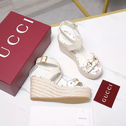Cheap Gucci Sandal For Women #1362930 Replica Wholesale [$118.00 USD] [ITEM#1362930] on Replica Gucci Sandal