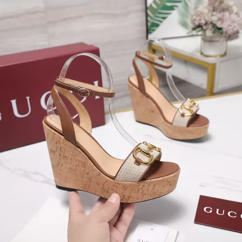 Cheap Gucci Sandal For Women #1362934 Replica Wholesale [$118.00 USD] [ITEM#1362934] on Replica Gucci Sandal