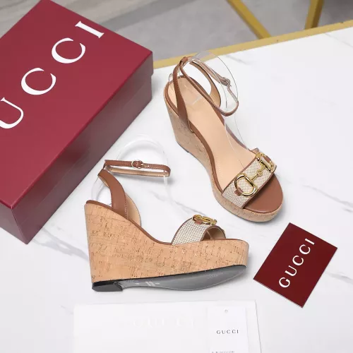 Cheap Gucci Sandal For Women #1362934 Replica Wholesale [$118.00 USD] [ITEM#1362934] on Replica Gucci Sandal