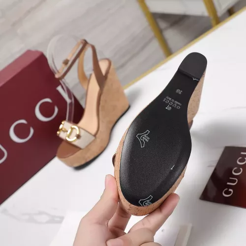 Cheap Gucci Sandal For Women #1362934 Replica Wholesale [$118.00 USD] [ITEM#1362934] on Replica Gucci Sandal