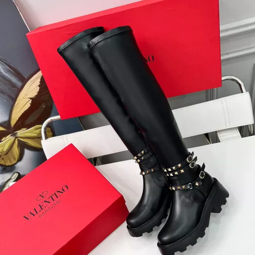 Cheap Valentino Boots For Women #1362988 Replica Wholesale [$132.00 USD] [ITEM#1362988] on Replica Valentino Boots