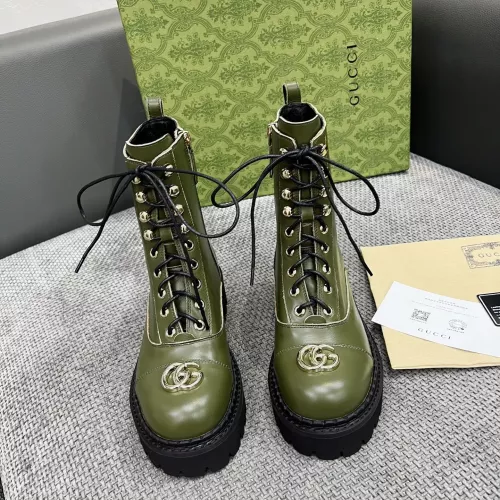 Cheap Gucci Boots For Women #1362989 Replica Wholesale [$105.00 USD] [ITEM#1362989] on Replica Gucci Boots