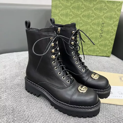 Cheap Gucci Boots For Women #1362990 Replica Wholesale [$105.00 USD] [ITEM#1362990] on Replica Gucci Boots