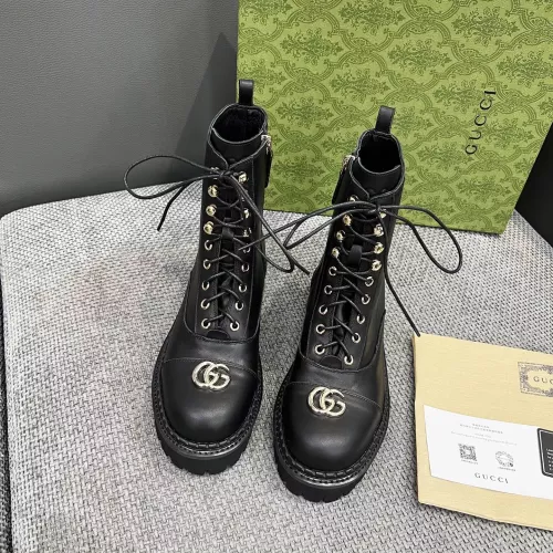 Cheap Gucci Boots For Women #1362990 Replica Wholesale [$105.00 USD] [ITEM#1362990] on Replica Gucci Boots