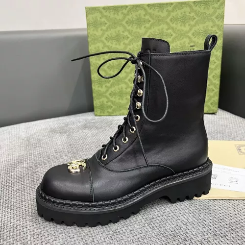 Cheap Gucci Boots For Women #1362990 Replica Wholesale [$105.00 USD] [ITEM#1362990] on Replica Gucci Boots