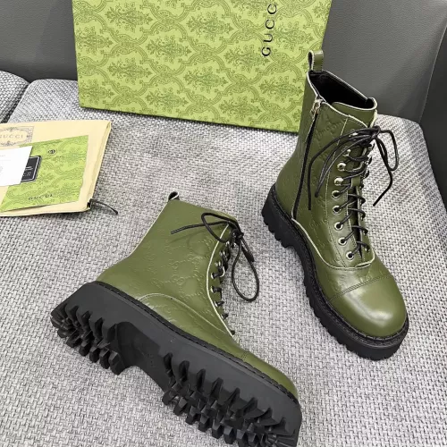 Cheap Gucci Boots For Women #1362991 Replica Wholesale [$105.00 USD] [ITEM#1362991] on Replica Gucci Boots