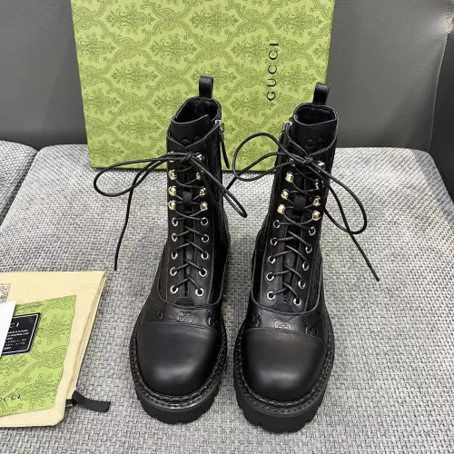 Cheap Gucci Boots For Women #1362992 Replica Wholesale [$105.00 USD] [ITEM#1362992] on Replica Gucci Boots