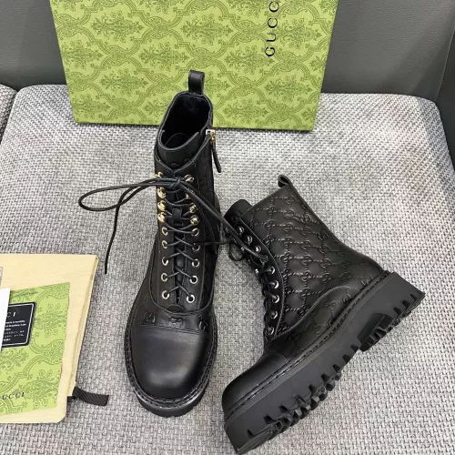 Cheap Gucci Boots For Women #1362992 Replica Wholesale [$105.00 USD] [ITEM#1362992] on Replica Gucci Boots