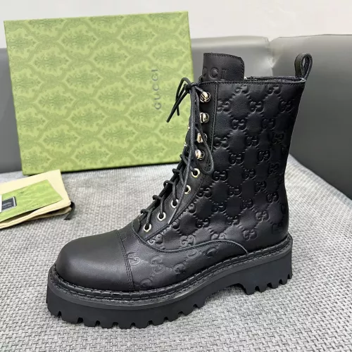 Cheap Gucci Boots For Women #1362992 Replica Wholesale [$105.00 USD] [ITEM#1362992] on Replica Gucci Boots