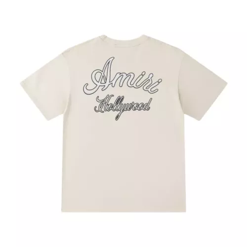 Cheap Amiri T-Shirts Short Sleeved For Unisex #1362994 Replica Wholesale [$34.00 USD] [ITEM#1362994] on Replica Amiri T-Shirts