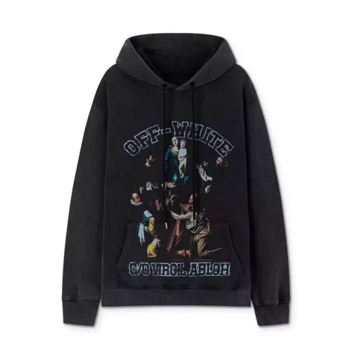Cheap Off-White Hoodies Long Sleeved For Unisex #1362999 Replica Wholesale [$56.00 USD] [ITEM#1362999] on Replica Off-White Hoodies