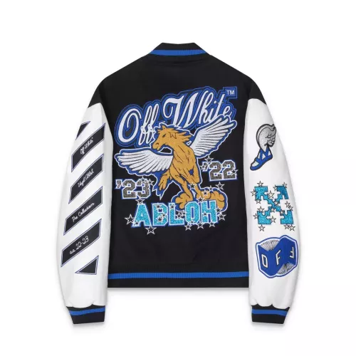 Cheap Off-White Jackets Long Sleeved For Unisex #1363012 Replica Wholesale [$92.00 USD] [ITEM#1363012] on Replica Off-White Jackets