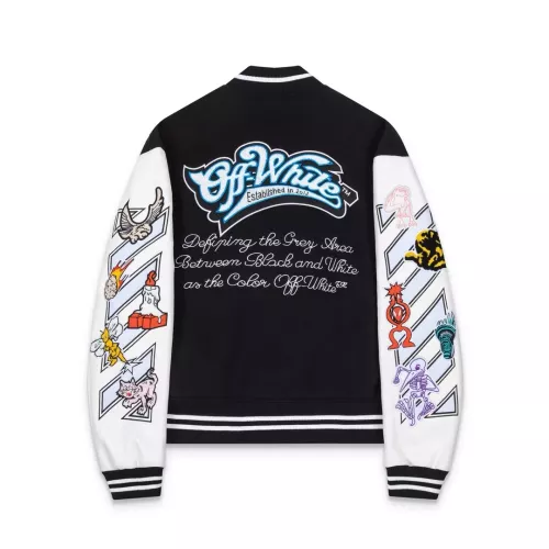 Cheap Off-White Jackets Long Sleeved For Unisex #1363015 Replica Wholesale [$88.00 USD] [ITEM#1363015] on Replica Off-White Jackets