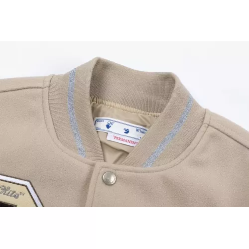 Cheap Off-White Jackets Long Sleeved For Unisex #1363022 Replica Wholesale [$92.00 USD] [ITEM#1363022] on Replica Off-White Jackets