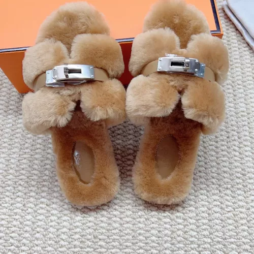 Cheap Hermes Slippers For Women #1363071 Replica Wholesale [$100.00 USD] [ITEM#1363071] on Replica Hermes Slippers