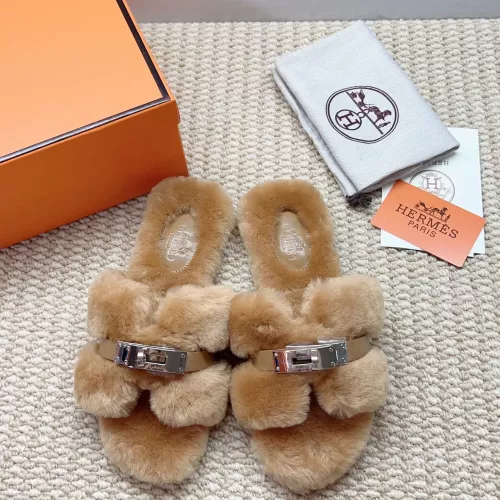 Cheap Hermes Slippers For Women #1363071 Replica Wholesale [$100.00 USD] [ITEM#1363071] on Replica Hermes Slippers