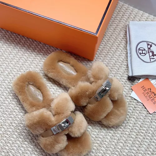 Cheap Hermes Slippers For Women #1363071 Replica Wholesale [$100.00 USD] [ITEM#1363071] on Replica Hermes Slippers