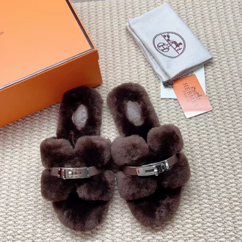 Cheap Hermes Slippers For Women #1363073 Replica Wholesale [$100.00 USD] [ITEM#1363073] on Replica Hermes Slippers