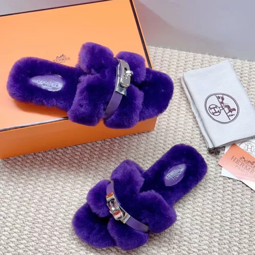 Cheap Hermes Slippers For Women #1363077 Replica Wholesale [$100.00 USD] [ITEM#1363077] on Replica Hermes Slippers