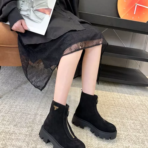 Cheap Prada Boots For Women #1363086 Replica Wholesale [$112.00 USD] [ITEM#1363086] on Replica Prada Boots