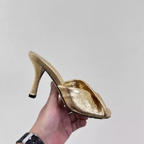 Cheap Bottega Veneta BV Slippers For Women #1363137 Replica Wholesale [$125.00 USD] [ITEM#1363137] on Replica Bottega Veneta BV Slippers
