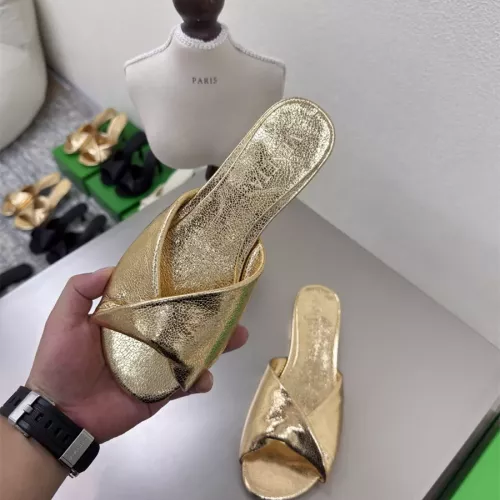 Cheap Bottega Veneta BV Slippers For Women #1363144 Replica Wholesale [$125.00 USD] [ITEM#1363144] on Replica Bottega Veneta BV Slippers