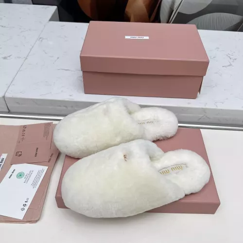Cheap MIU MIU Slippers For Women #1363156 Replica Wholesale [$92.00 USD] [ITEM#1363156] on Replica MIU MIU Slippers