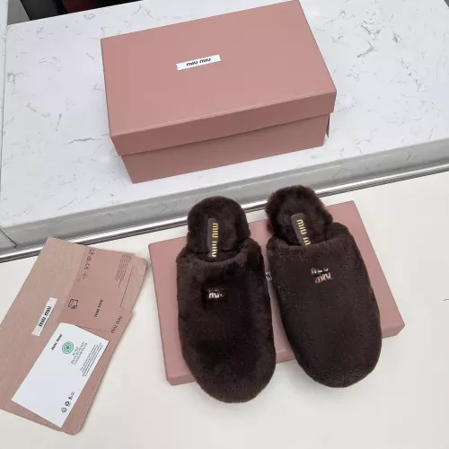 Cheap MIU MIU Slippers For Women #1363158 Replica Wholesale [$92.00 USD] [ITEM#1363158] on Replica MIU MIU Slippers