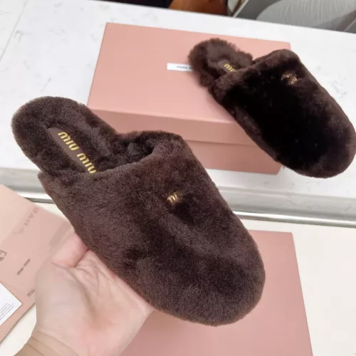 Cheap MIU MIU Slippers For Women #1363158 Replica Wholesale [$92.00 USD] [ITEM#1363158] on Replica MIU MIU Slippers